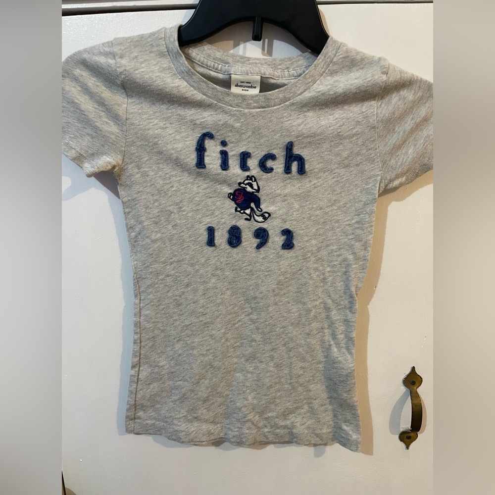 Abercrombie kids shorts sleeve top